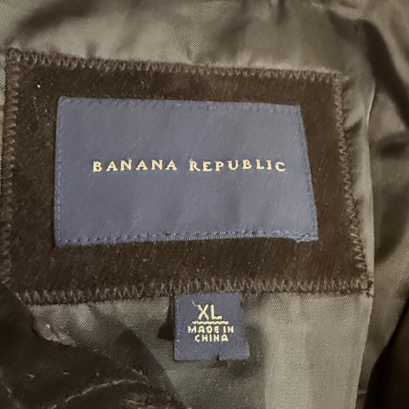 Banana Republic Dark Brown Suede fully lined Jacket sz XL - Picture 5 of 7